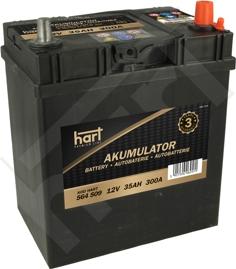 Hart 564 509 - Batteria avviamento autozon.pro