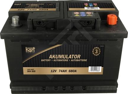 Hart 564 505 - Batteria avviamento autozon.pro