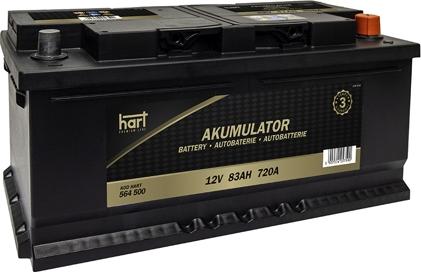 Hart 564 500 - Batteria avviamento autozon.pro