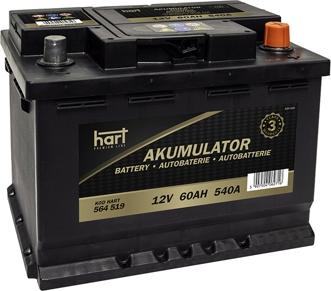 Hart 564 519 - Batteria avviamento autozon.pro