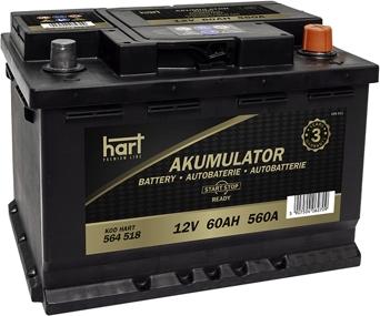 Hart 564 518 - Batteria avviamento autozon.pro