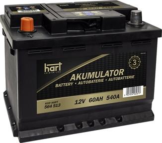 Hart 564 513 - Batteria avviamento autozon.pro