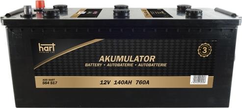 Hart 564 517 - Batteria avviamento autozon.pro