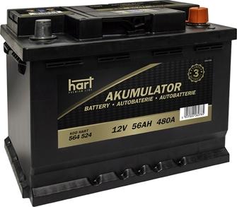 Hart 564 524 - Batteria avviamento autozon.pro