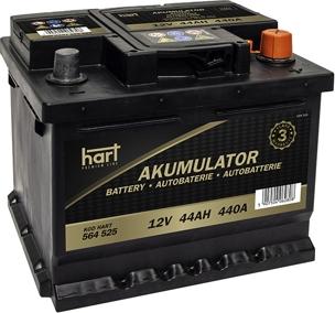 Hart 564 525 - Batteria avviamento autozon.pro