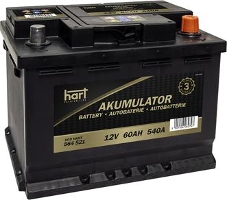 Hart 564 521 - Batteria avviamento autozon.pro