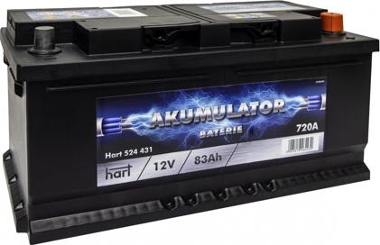 Hart 524 431 - Batteria avviamento autozon.pro