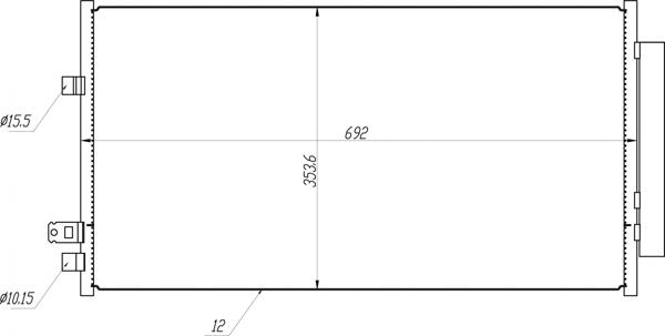 Hart 641 068 - Condensatore, Climatizzatore autozon.pro