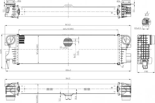 Hart 641 358 - Intercooler autozon.pro