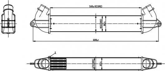 Hart 605 579 - Intercooler autozon.pro