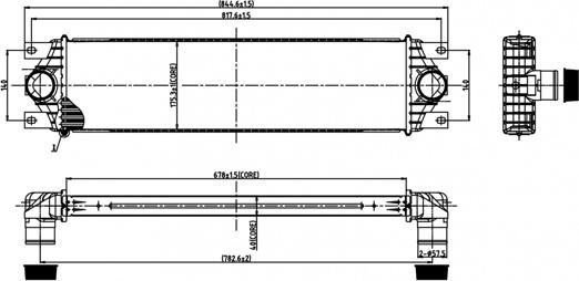 Hart 606 481 - Intercooler autozon.pro