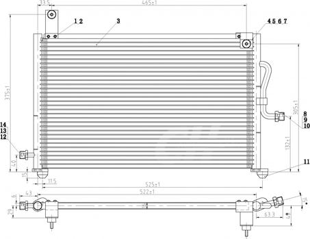 Hart 606 064 - Condensatore, Climatizzatore autozon.pro