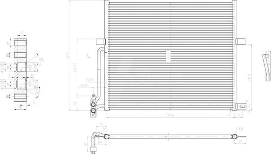 Hart 606 063 - Condensatore, Climatizzatore autozon.pro