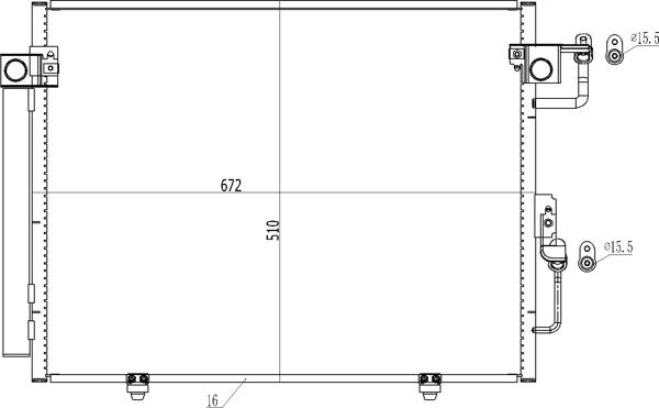 Hart 606 134 - Condensatore, Climatizzatore autozon.pro