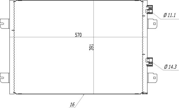 Hart 606 791 - Condensatore, Climatizzatore autozon.pro