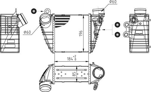 Hart 603 736 - Intercooler autozon.pro