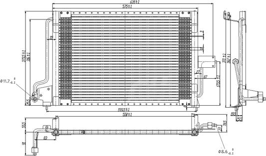 Hart 602 265 - Condensatore, Climatizzatore autozon.pro