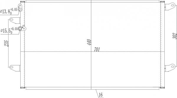 Hart 619 546 - Condensatore, Climatizzatore autozon.pro