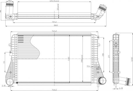 Hart 614 194 - Intercooler autozon.pro