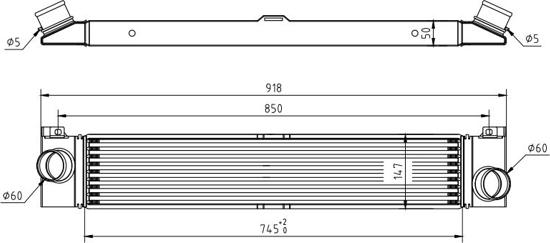 Hart 614 255 - Intercooler autozon.pro