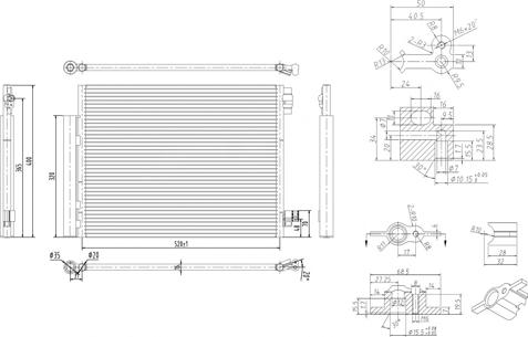 Hart 616 714 - Condensatore, Climatizzatore autozon.pro