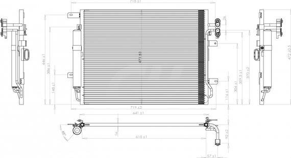 Hart 616 789 - Condensatore, Climatizzatore autozon.pro