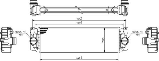 Hart 613 790 - Intercooler autozon.pro