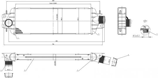 Hart 613 792 - Intercooler autozon.pro