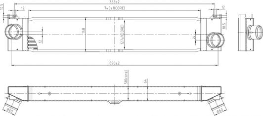 Hart 613 774 - Intercooler autozon.pro