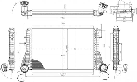 Hart 612 542 - Intercooler autozon.pro