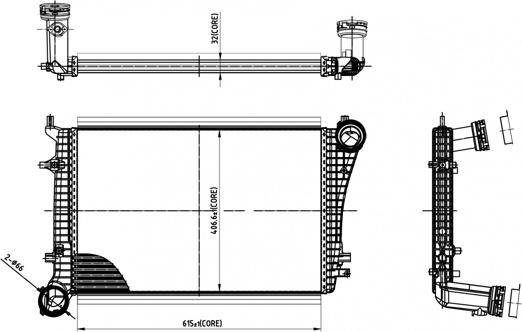 Hart 612 519 - Intercooler autozon.pro