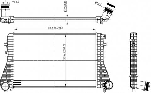 Hart 612 513 - Intercooler autozon.pro