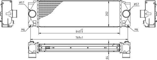 Hart 612 529 - Intercooler autozon.pro