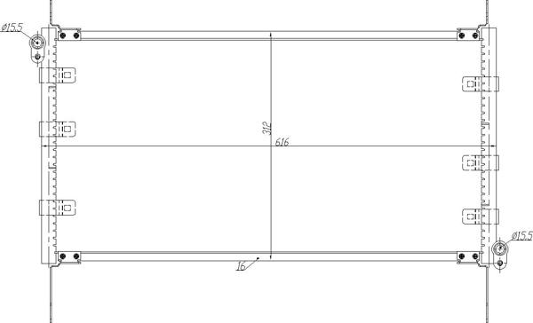 Hart 636 984 - Condensatore, Climatizzatore autozon.pro