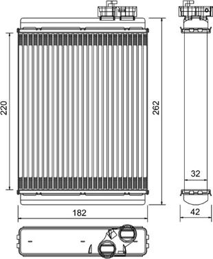 Hart 630 920 - Scambiatore calore, Riscaldamento abitacolo autozon.pro