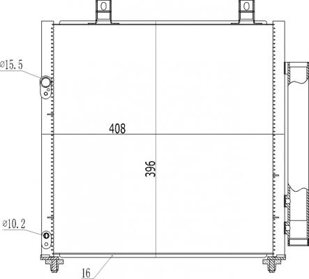 Hart 621 625 - Condensatore, Climatizzatore autozon.pro