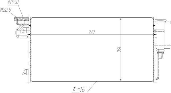 Hart 623 436 - Condensatore, Climatizzatore autozon.pro