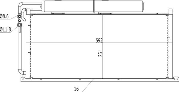 Hart 623 855 - Condensatore, Climatizzatore autozon.pro