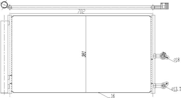 Hart 623 861 - Condensatore, Climatizzatore autozon.pro