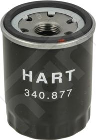 Hart 340 877 - Filtro olio autozon.pro