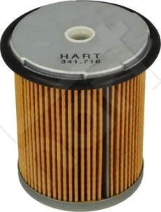 Hart 341 716 - Filtro carburante autozon.pro