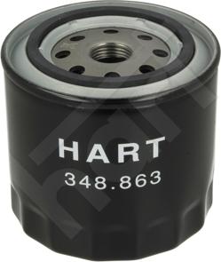 Hart 348 863 - Filtro olio autozon.pro