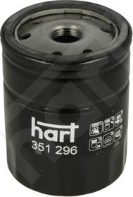 Hart 351 296 - Filtro olio autozon.pro