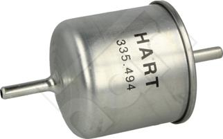 Hart 335 494 - Filtro carburante autozon.pro