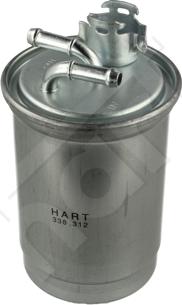 Hart 338 312 - Filtro carburante autozon.pro