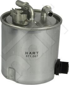 Hart 371 267 - Filtro carburante autozon.pro