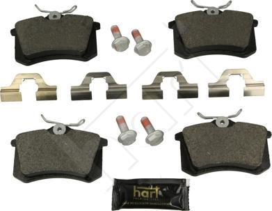 Hart 249 145 - Kit pastiglie freno, Freno a disco autozon.pro