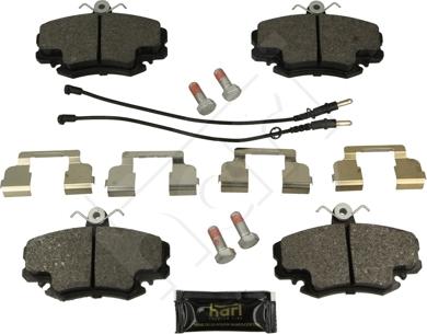 Hart 249 159 - Kit pastiglie freno, Freno a disco autozon.pro