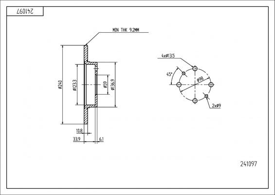 Hart 241 097 - Discofreno autozon.pro