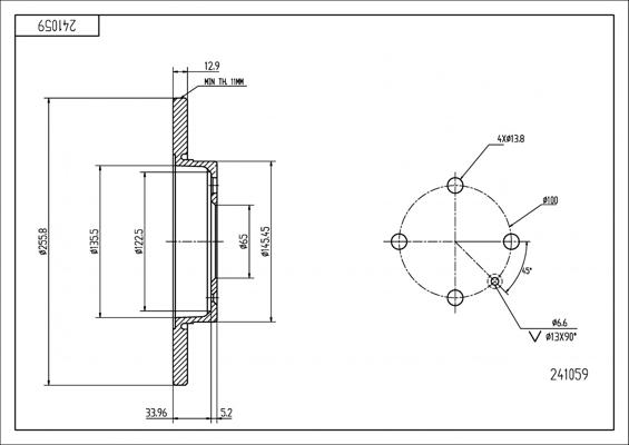 Hart 241 059 - Discofreno autozon.pro